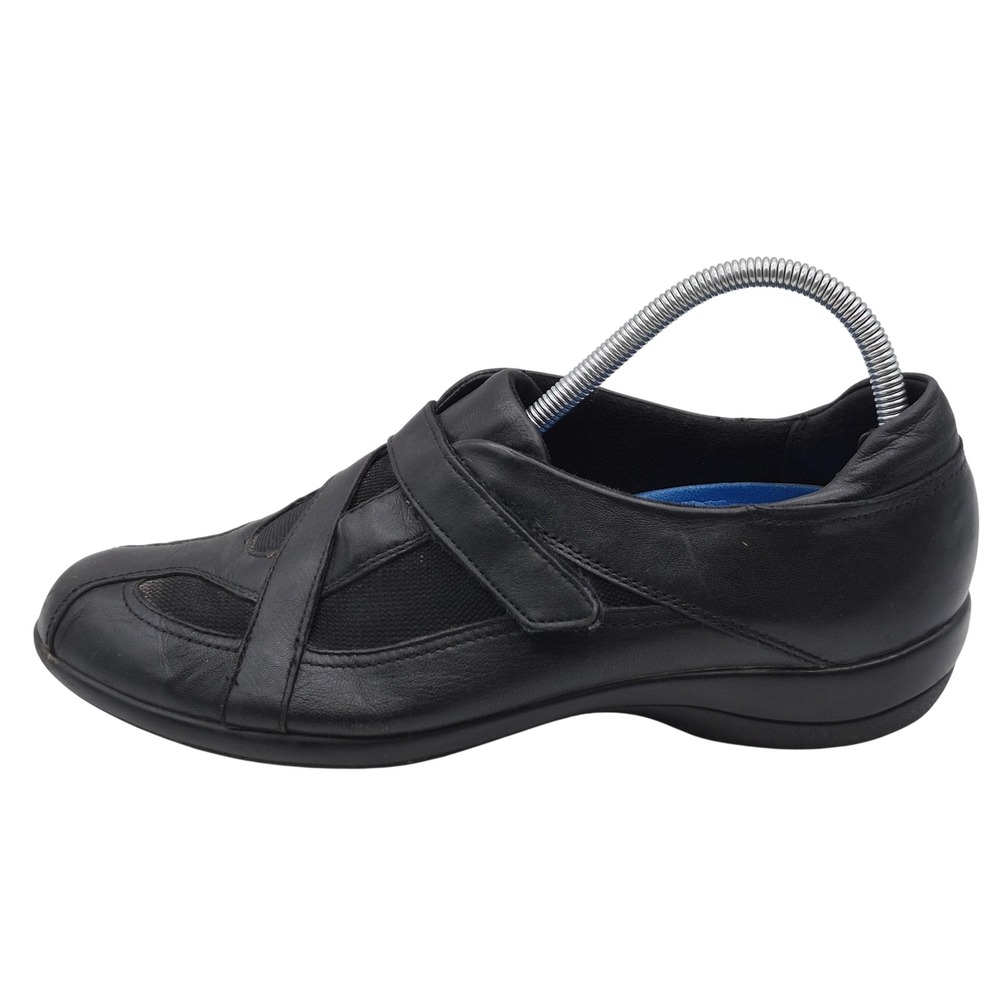 Clarks Shoes Womens Size 11N Black Leather Strap Comfort‎ Walking Casual 84972